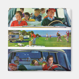 Before, During & After Picnic Magnet