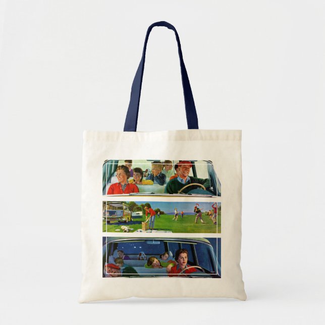 Before, During & After Picnic Tote Bag (Front)