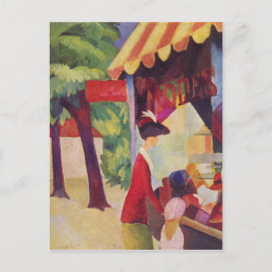Before Hutladen by Macke Postcard