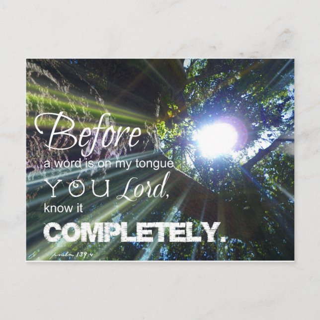 "Before" Postcard (Front)