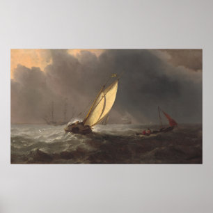 Before Storm - Willem van de Velde Fine Art Poster