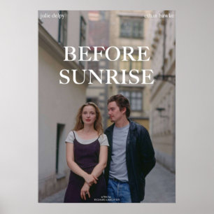 Before sunrise poster