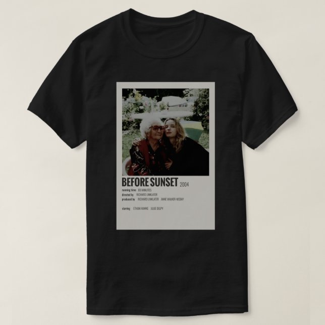 Before Sunset (2004)               T-Shirt (Design Front)