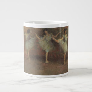 Before the Ballet by Edgar Degas, Vintage Fine Art Large Coffee Mug