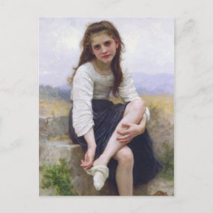 Before The Bath by William Bougereau Postcard