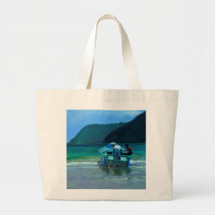 Before the Catch Large Tote Bag