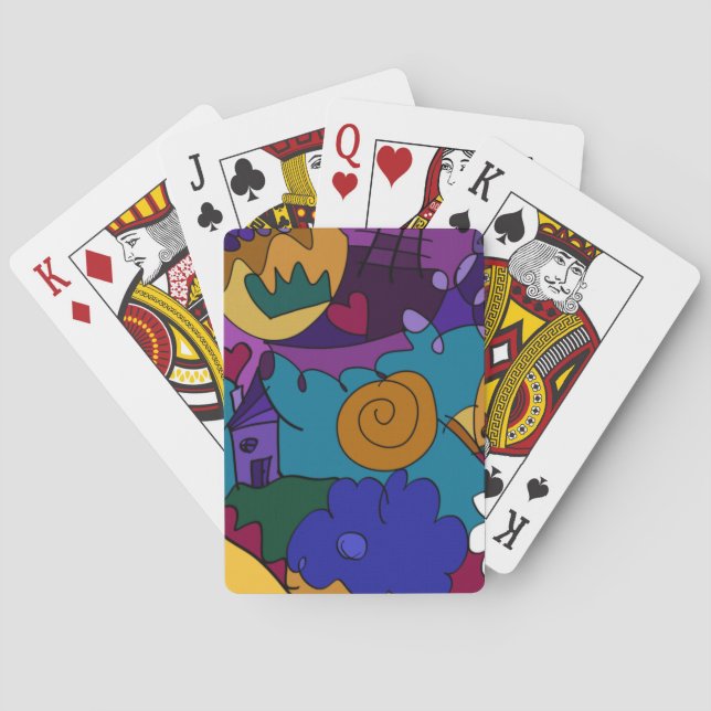 Before the Celebration Playing Cards (Back)