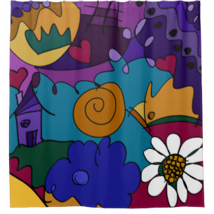 Before the Celebration Shower Curtain