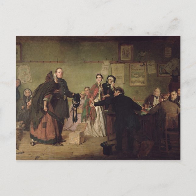 Before the Magistrates Postcard (Front)