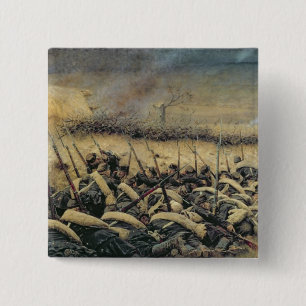 Before the Offensive, 1877-78 15 Cm Square Badge