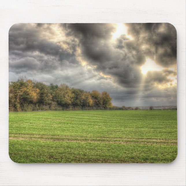 Before the Rain Countryside mousemat (Front)