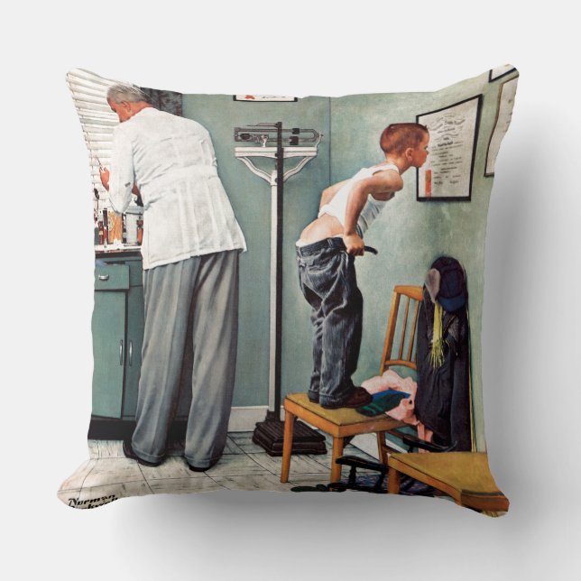 Before the Shot or At the Doctor's Cushion (Front)