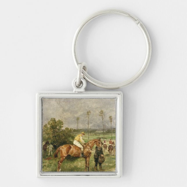 Before the Start, 1890 Key Ring (Front)