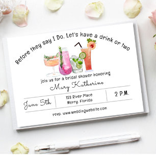 Before they Do, Bridal Shower Invitation