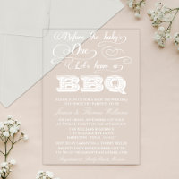 Before They Say I Do Lets Have A BBQ!