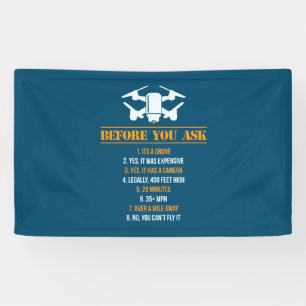 Before You Ask Drone Pilot Banner