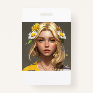 Beg for Queen ID Badge