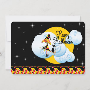 Begger's Night Kid's Halloween Invitation