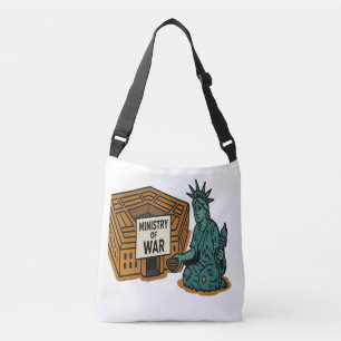 Begging for Peace: Liberty in Front of the Ministr Crossbody Bag