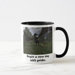 Begin a new day with pride. mug