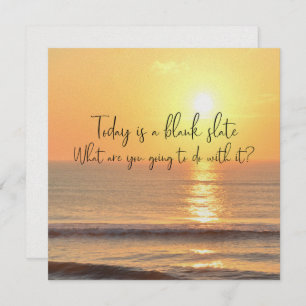 BEGIN AGAIN 5.25 x 5.25 card