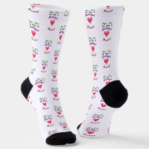 Begin Each Day September With 29 A Grateful Heart Socks