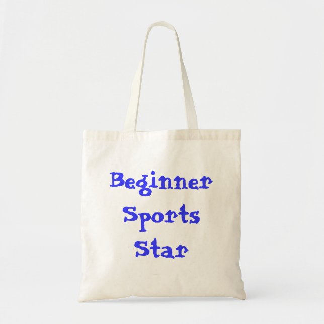 Beginner Sports Star Kids Tote Bag (Front)