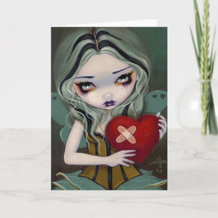 "Beginning a Broken Heart" Greeting Card