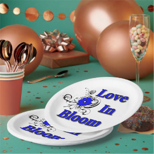 Begins With A Kiss Collection Paper Plates
