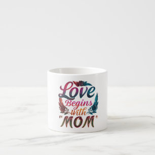 Begins with "Mum" - Speciality Espresso Mug  
