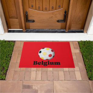 Begium Soccer Doormat