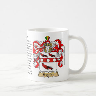 Begley, the Origin, the Meaning and the Crest Coffee Mug