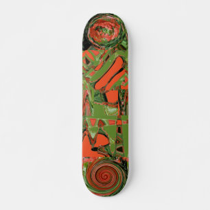 Begonia Abstract 2 Skateboard