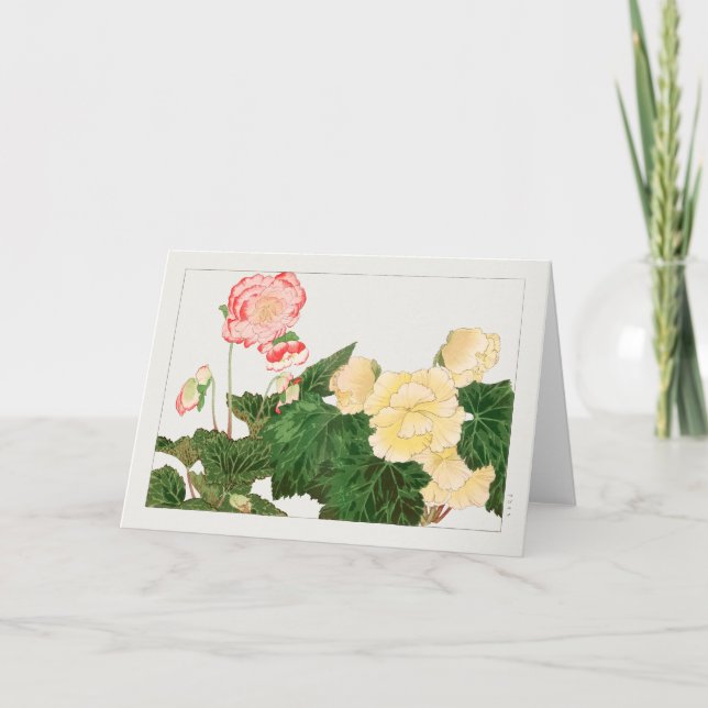 Begonia by Tanigami Konan Card (Front)