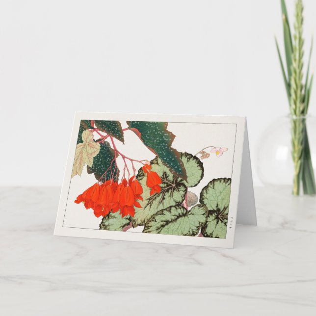 Begonia by Tanigami Konan Card (Front)