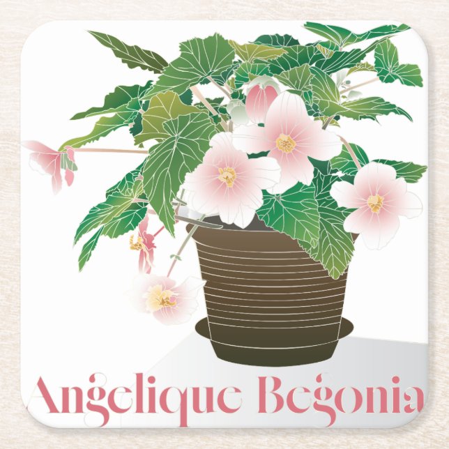 Begonia Coaster (Front)