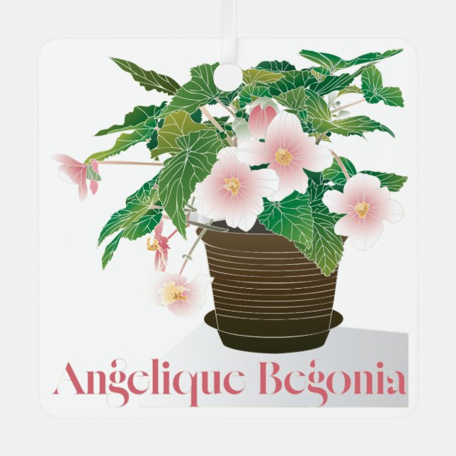 Begonia Ornament (Front)