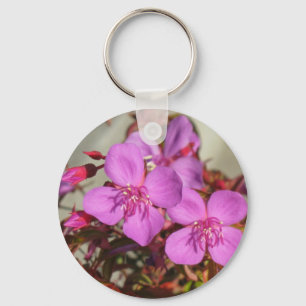 Begonias key chain
