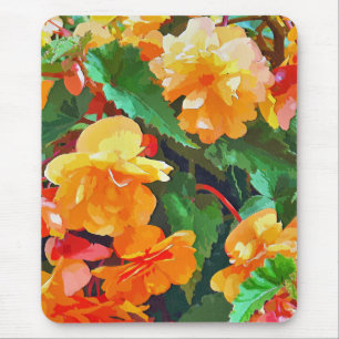 BEGONIAS MOUSE PAD