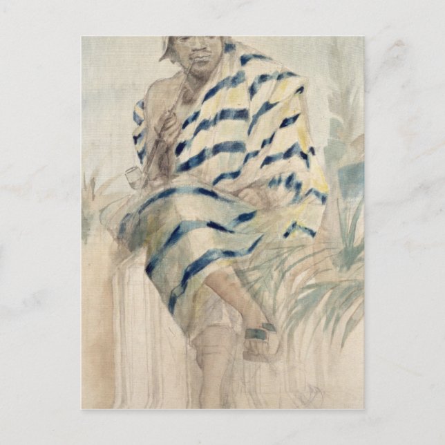 Behanzin  The Last King of Dahomey Postcard (Front)