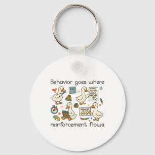 Behavior Analyst Silly Goose Rbt Aby Therapy Sped Key Ring