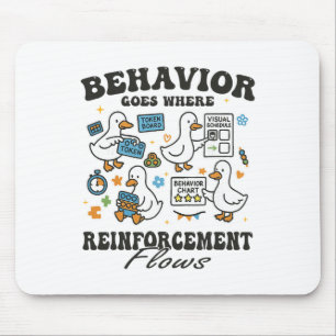Behavior Analyst Silly Goose Rbt Aby Therapy Sped Mouse Pad