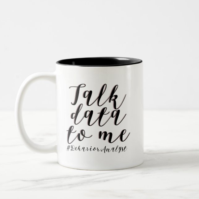 Behavior Analyst Two-Tone Coffee Mug (Left)