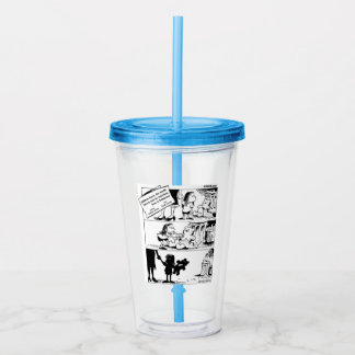 Behavior Is The Truth Acrylic Tumbler
