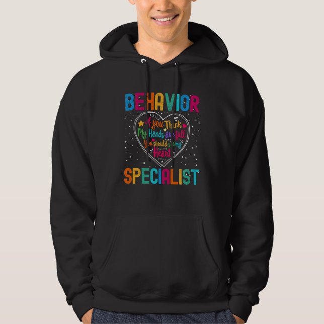 Behavior Specialist Appreciation Week Back to Scho Hoodie (Front)