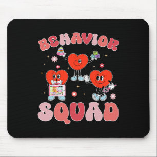 Behavior Squad Aby Therapist Valentine Behavioral  Mouse Pad