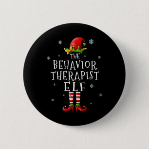 Behavior Therast Elf Xmas Groupe Matching Chris T 6 Cm Round Badge