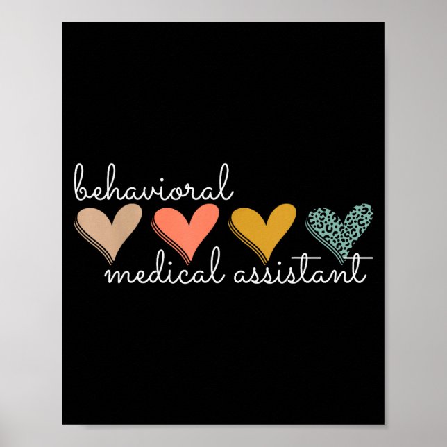 Behavioral Medical Istant Health Behavior Technici Poster (Front)