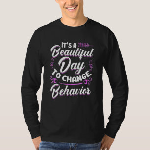 Behaviour Analyst Aba Therapy Bcba Exam Board Cert T-Shirt
