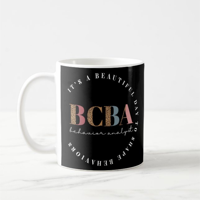 Behaviour Analyst Bcba Behaviour Therapist Aba The Coffee Mug (Left)